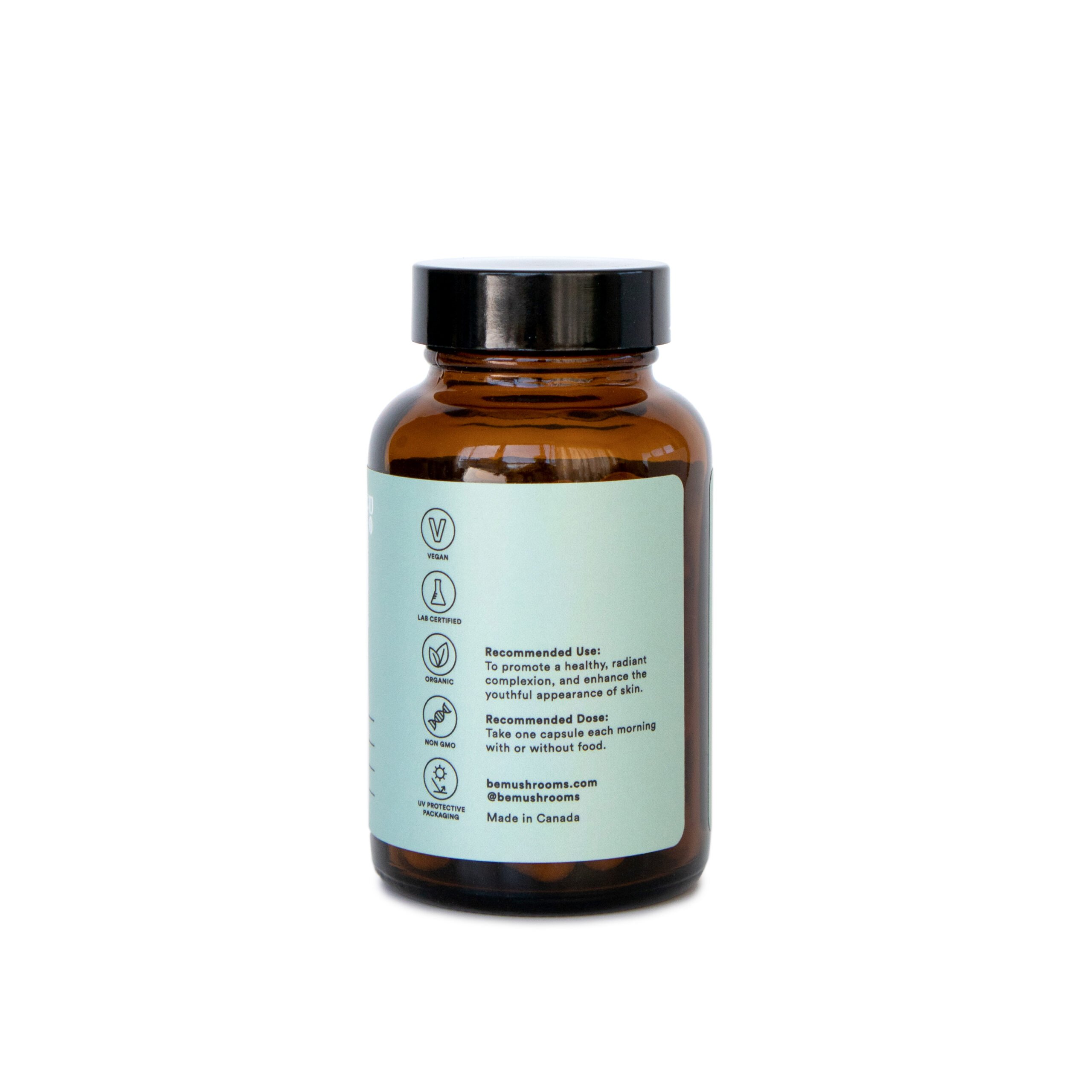 Be Youthful (Booster) Mushroom Supplement Capsules - Image 3