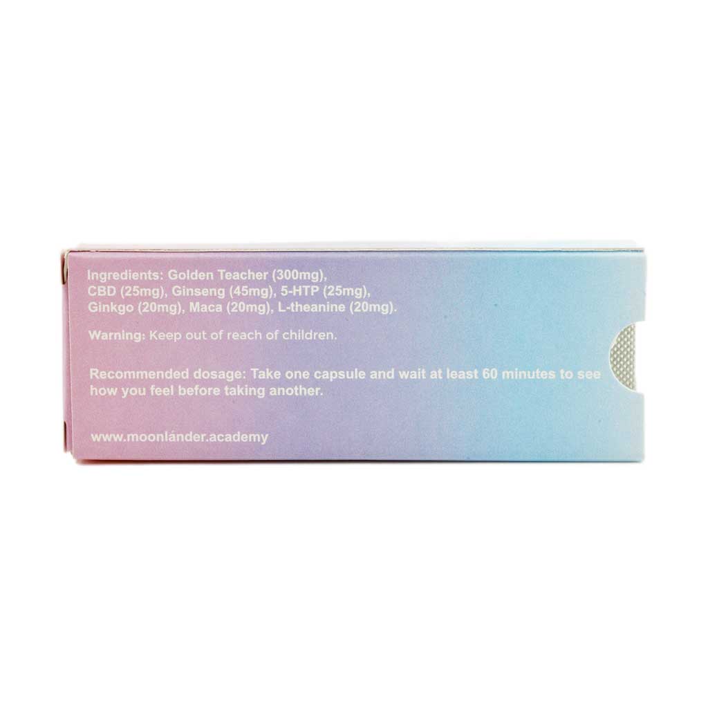 Moonlander Psilocybin + CBD Capsules