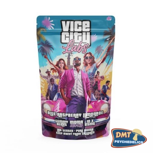 Vice City Labs – Blue Raspberry MDMA Gummy Bears – 250MG